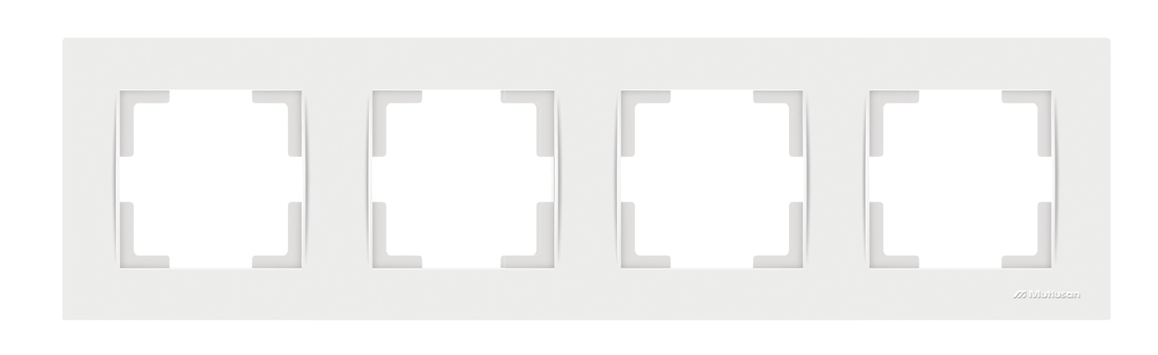 ოთხიანი ჩარჩო RITA - თეთრი